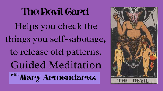 The Devil Tarot Card Symbolism and Guided Meditation