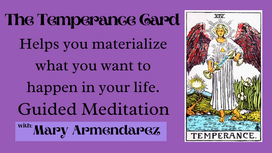 The Temperance Tarot Card Symbols And Meditation