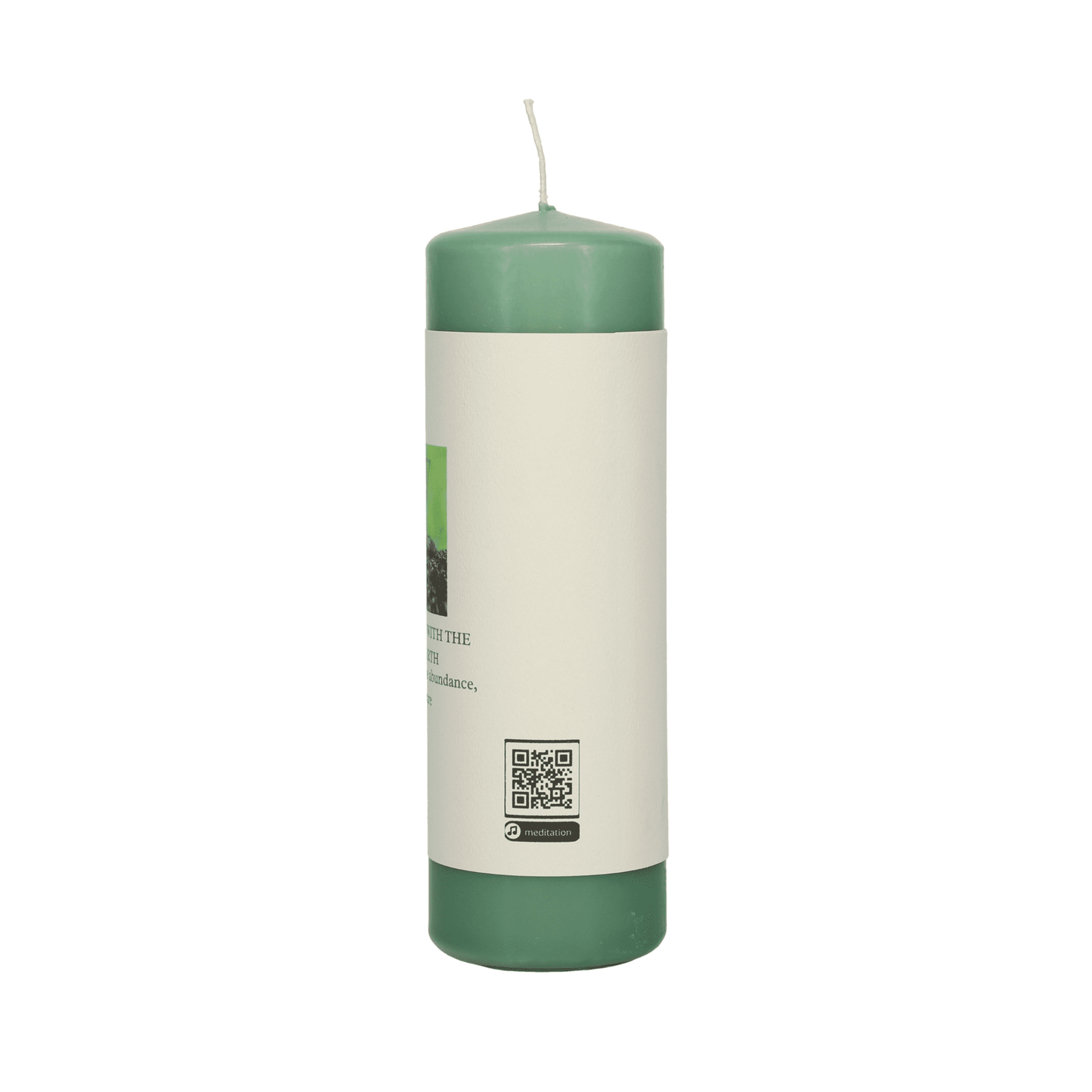 trust meditation candle