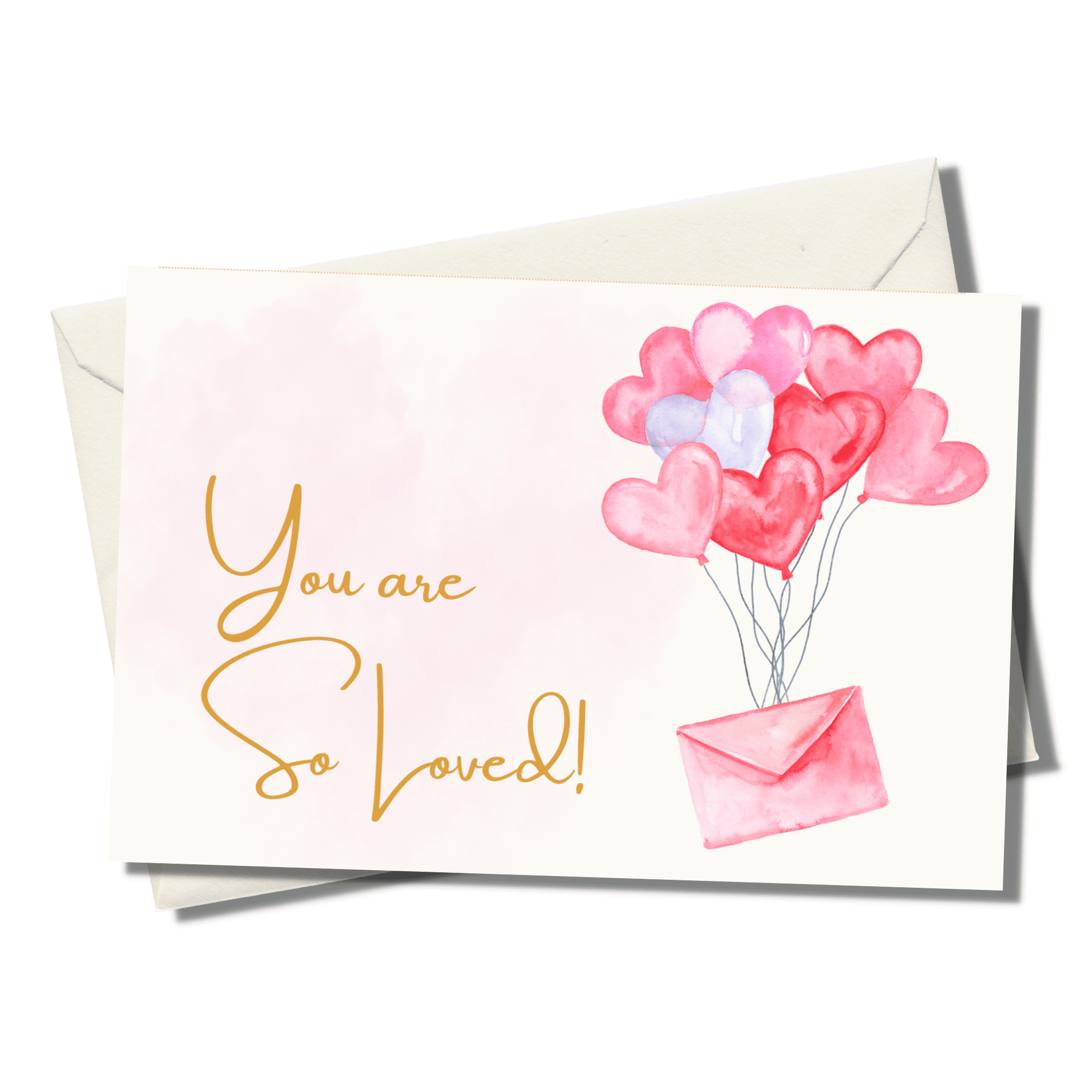 "You are so Loved!" Personalized Meditation Card