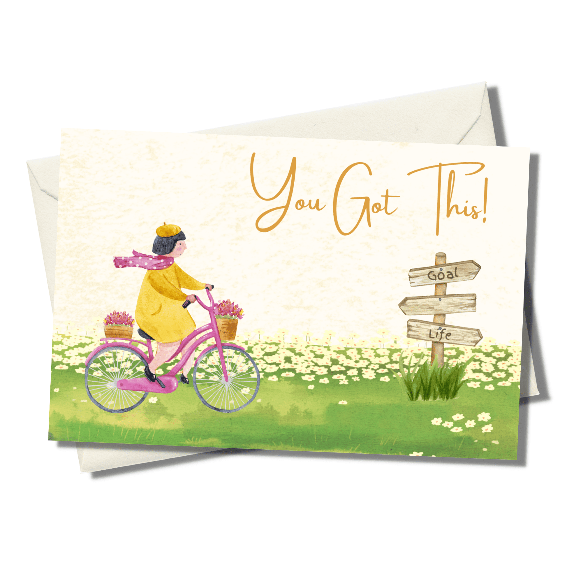 you got this! personalized meditation card